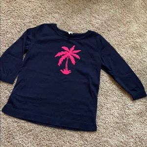 Talbots Small Petite 3/4 Sleeve Cotton Sweater